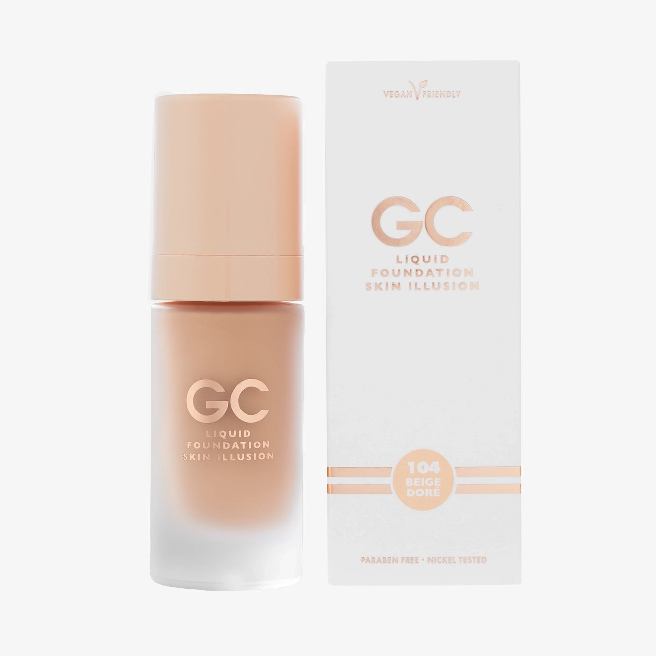 FONDOTINTA SKIN ILLUSION 104 - Beige Dore 30 ml