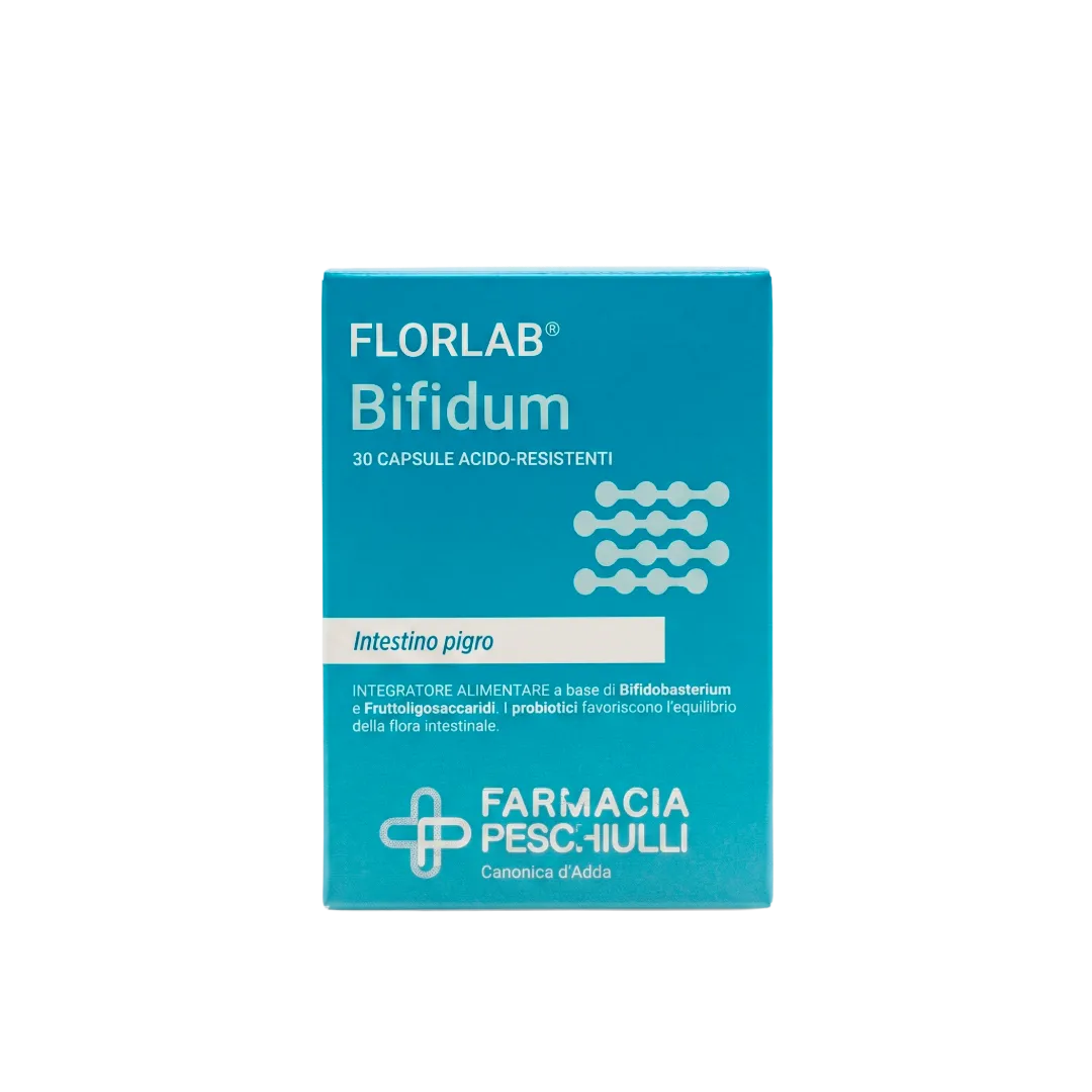 FLORLAB BIFIDUM PER INTESTINO PIGRO LDF (30 Compresse)