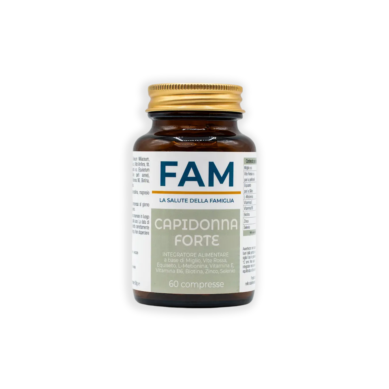 CAPIDONNA FORTE (60 Compresse) - FAM INTEGRAZIONE ALIMENTARE