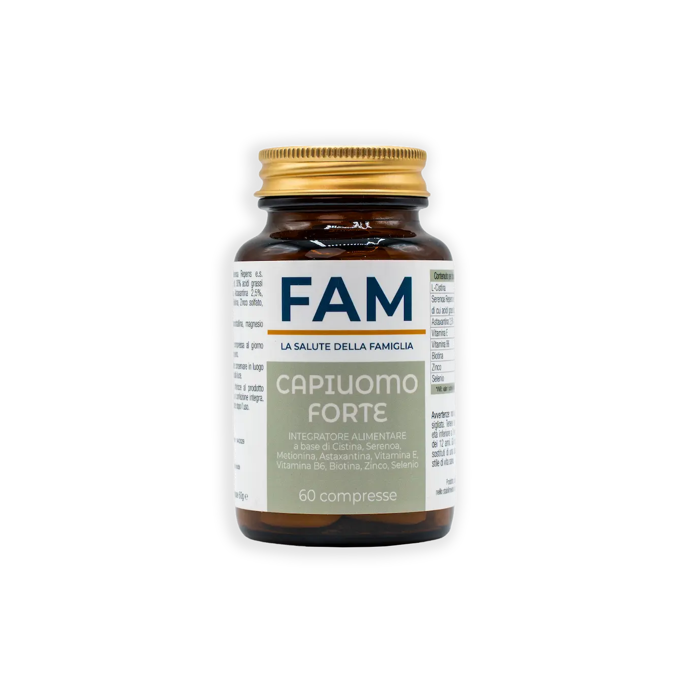 CAPIUOMO FORTE (60 Compresse) - FAM INTEGRAZIONE ALIMENTARE
