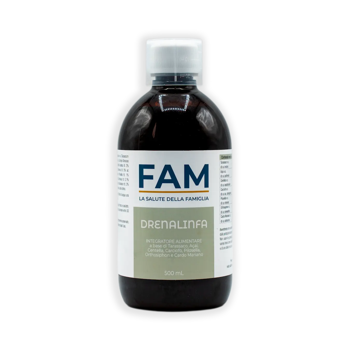 DRENA LINFA 500 ML - FAM INTEGRAZIONE ALIMENTARE