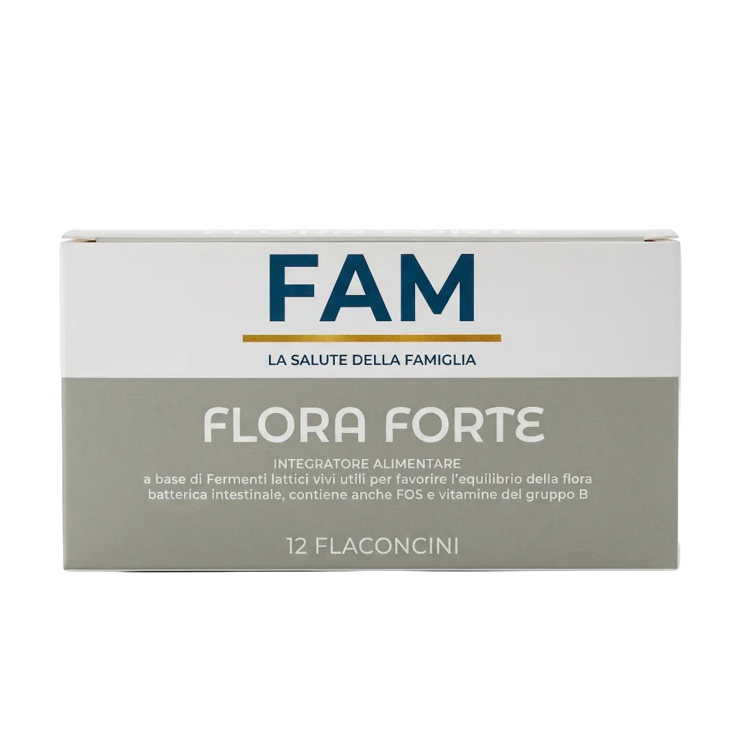 Flora Forte (12 Flaconicini) - FAM INTEGRAZIONE ALIMENTARE