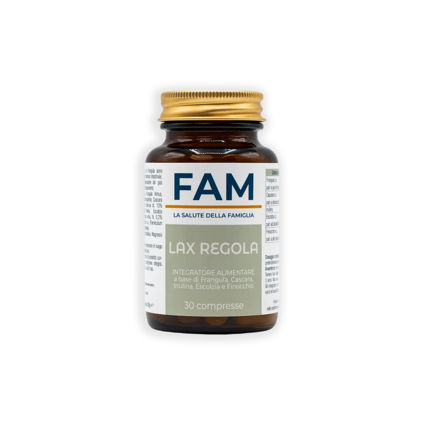 LAX REGOLA (30 Compresse) - FAM INTEGRAZIONE ALIMENTARE