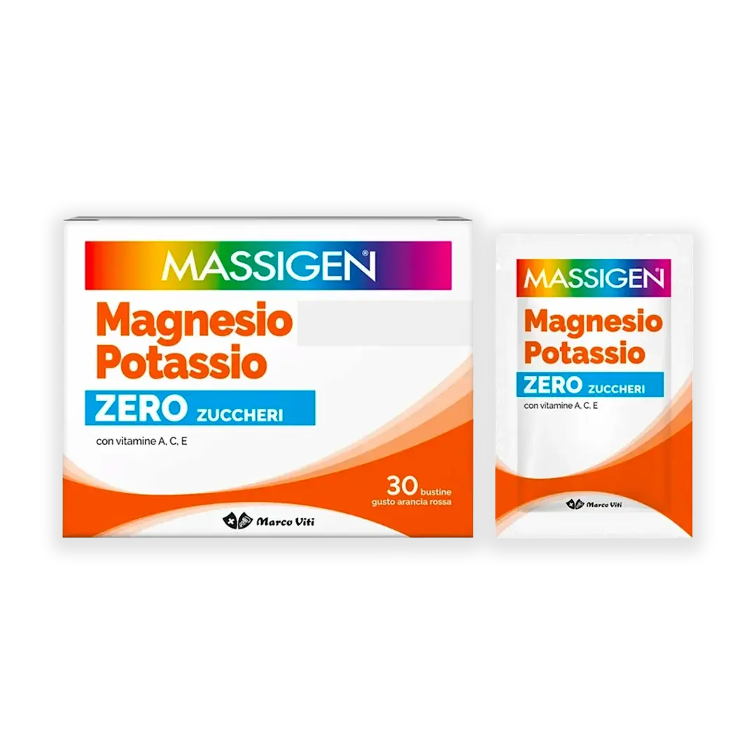 MASSIGEN MAGNESIO/POTASSIO - ZERO ZUCCHERI (30 Bustine)
