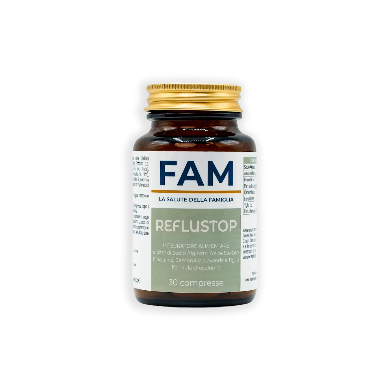 REFLUS STOP - FAM INTEGRAZIONE ALIMENTARE