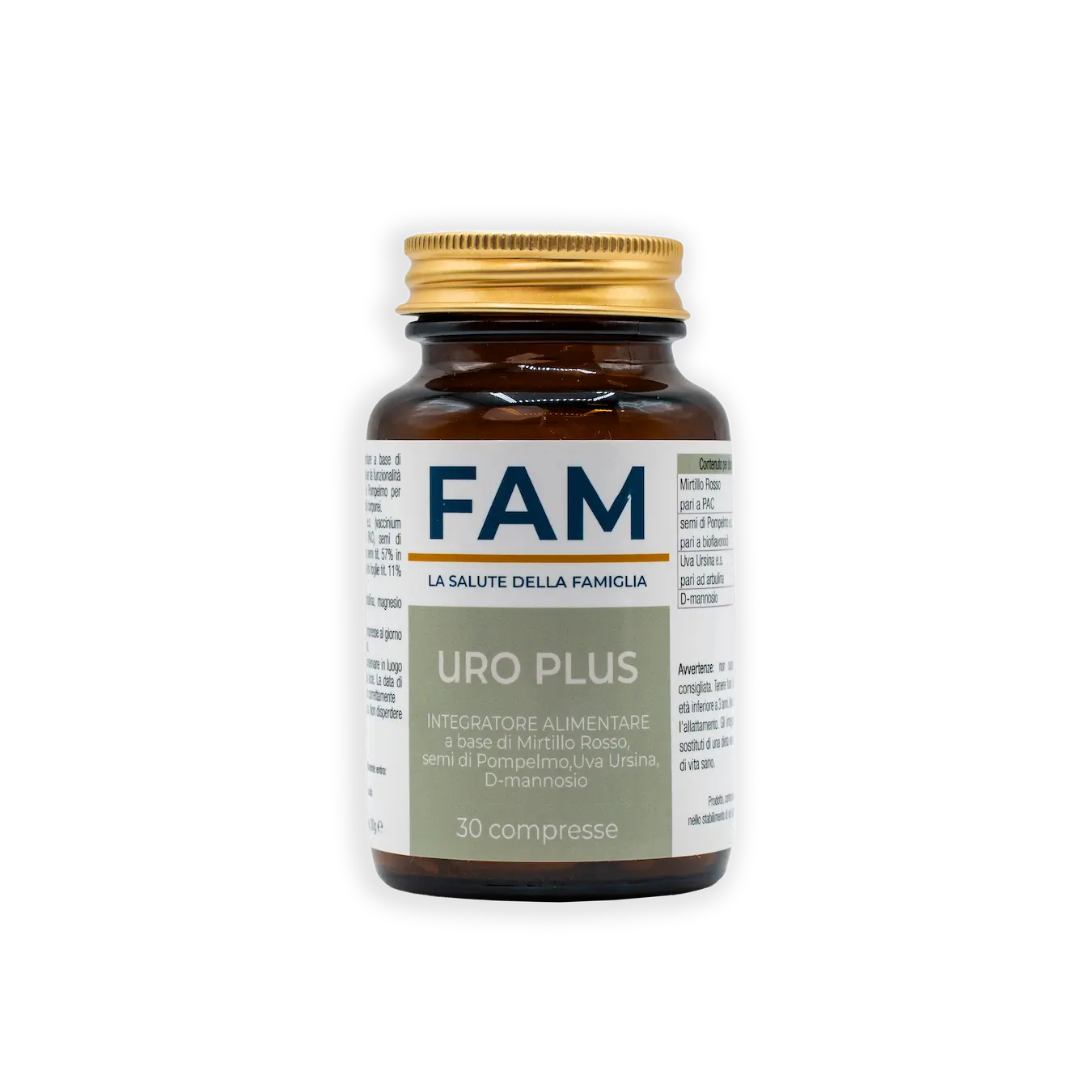 URO PLUS (30 Compresse) - FAM INTEGRAZIONE ALIMENTARE
